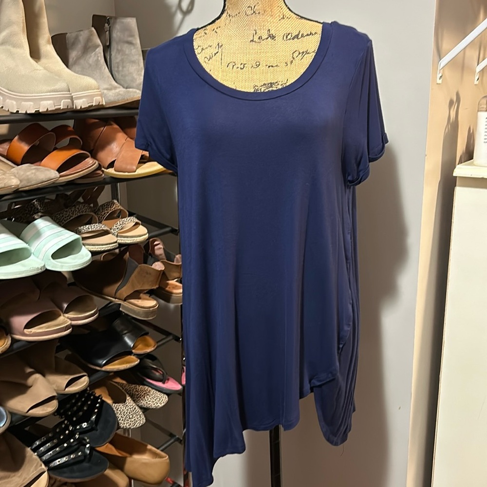 Pink Rose Blue top